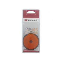 KR484066P002; KRAMP BLISTER; Réflecteurs orange Ø 60mm (2x); pièce detachée