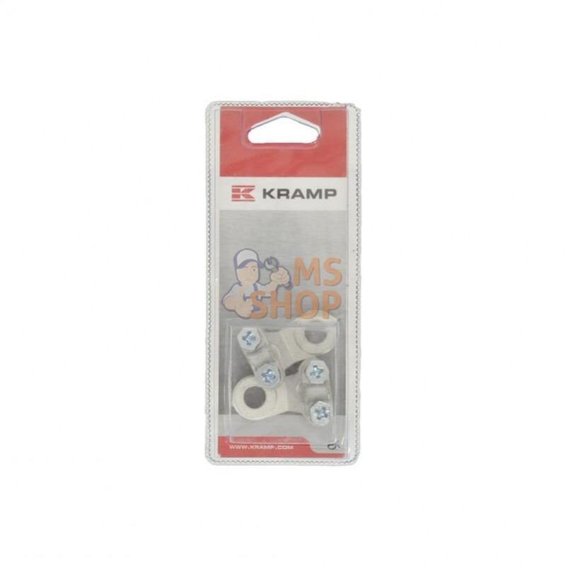 KRWP32510P002; KRAMP BLISTER; Cosse à visser 25-35mm² M10; pièce detachée KRWP32510P002; KRAMP BLISTER; Cosse à visser 25-35mm² M10; pièce detachée