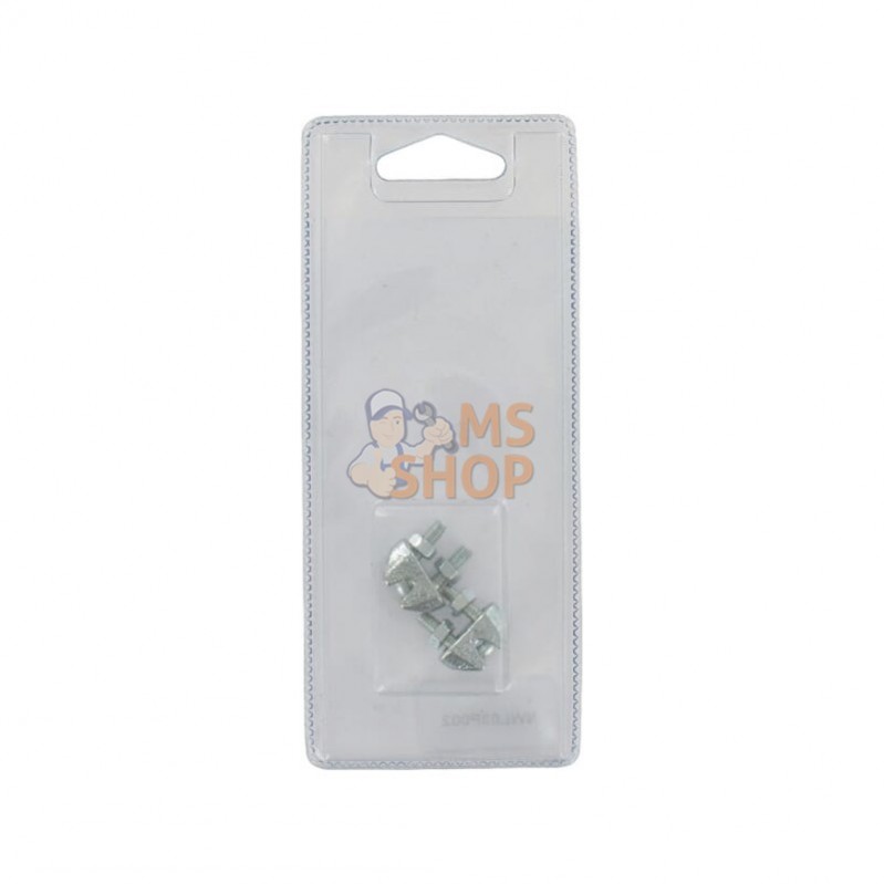 KRWL03P002; KRAMP BLISTER; Serre-câble 3mm 1/8" (2x); pièce detachée KRWL03P002; KRAMP BLISTER; Serre-câble 3mm 1/8" (2x); pièce detachée