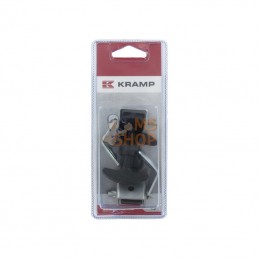 KRZ900650P002; KRAMP BLISTER; Support capot moteur 65mm (2x); pièce detachée
