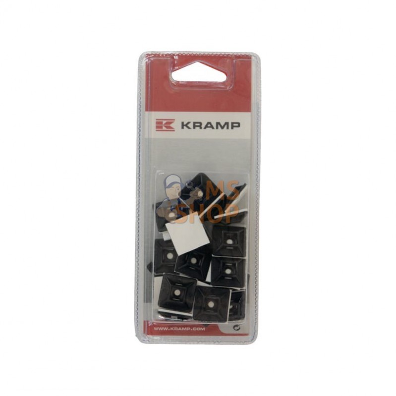 KRTRPZ36P025; KRAMP BLISTER; Socle adhésif 3,6 mm (x25); pièce detachée KRTRPZ36P025; KRAMP BLISTER; Socle adhésif 3,6 mm (x25); pièce detachée