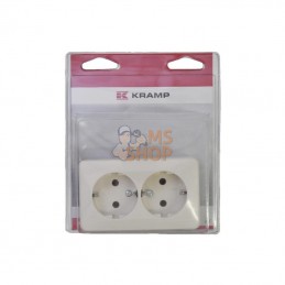KREM4528166P001; KRAMP BLISTER; Prise double; pièce detachée