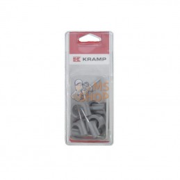 KREM3801625P010; KRAMP BLISTER; Fixation murale pour câble 19/22mm (10x); pièce detachée