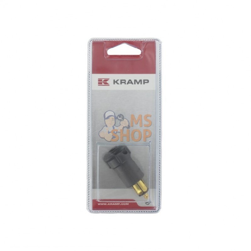 KREL113010P001; KRAMP BLISTER; Fiche 2-p max 8A 12V; pièce detachée