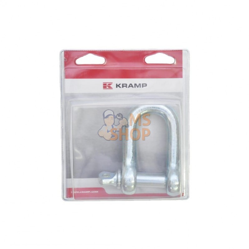 KRDS16P001; KRAMP BLISTER; Maillon en D 5/8"; pièce detachée KRDS16P001; KRAMP BLISTER; Maillon en D 5/8"; pièce detachée