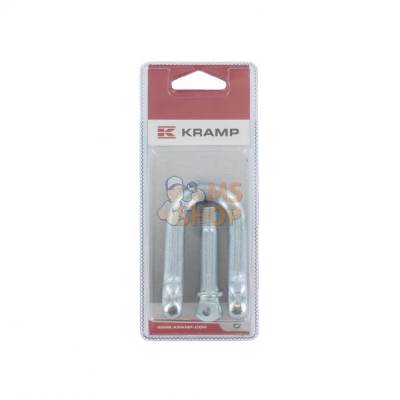 KRDS12P001; KRAMP BLISTER; Maillon en D 1/2"; pièce detachée KRDS12P001; KRAMP BLISTER; Maillon en D 1/2"; pièce detachée