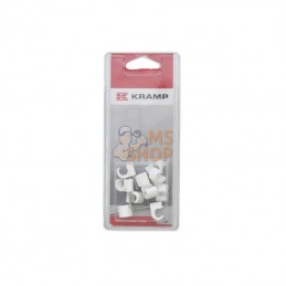 KREM366521P010; KRAMP BLISTER; Fixation murale pour câble 8-10mm (10x); pièce detachée