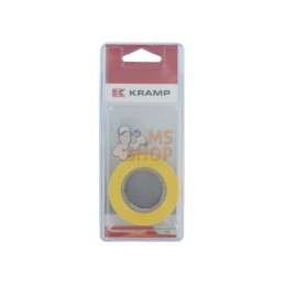 KREM20401P001; KRAMP BLISTER; Bande isolante jaune 15mmx10m; pièce detachée