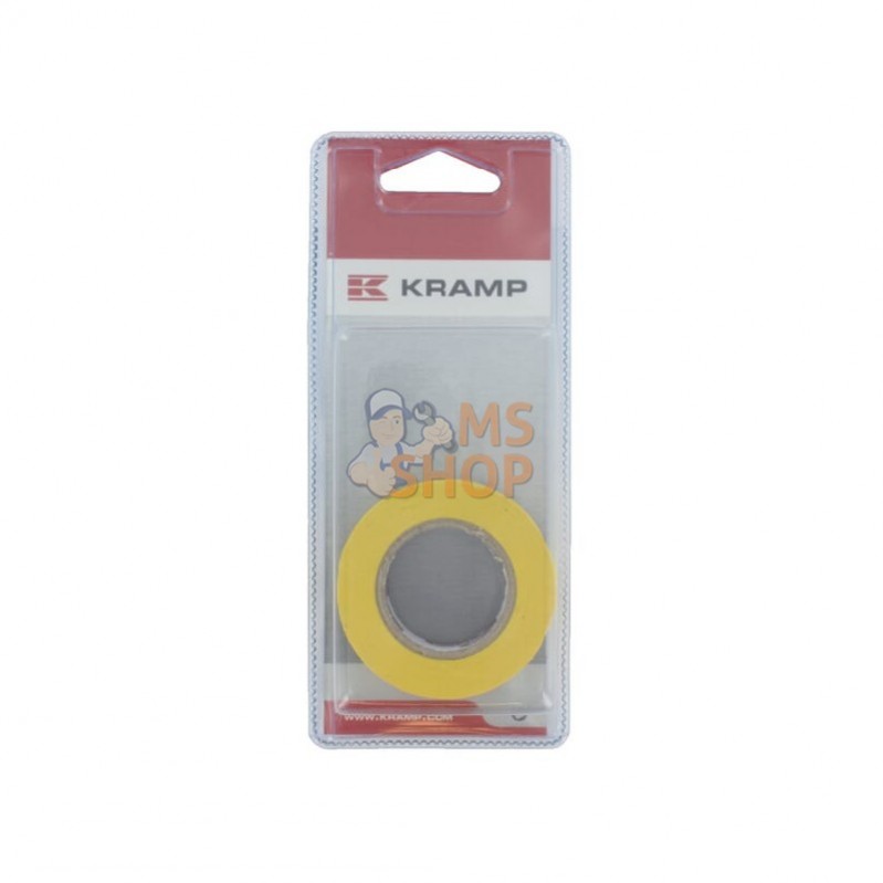 KREM20401P001; KRAMP BLISTER; Bande isolante jaune 15mmx10m; pièce detachée KREM20401P001; KRAMP BLISTER; Bande isolante jaune 15mmx10m; pièce detachée