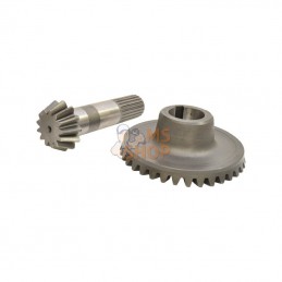KT55677300; KVERNELAND / TAARUP; Jeu de roue dentée Z = 13/36; pièce detachée