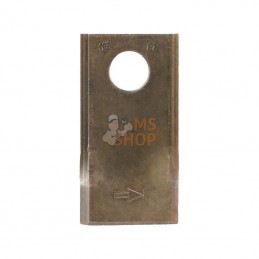 KT4189400001; KVERNELAND / TAARUP; Jeu de 25 couteaux G. Taarup; pièce detachée