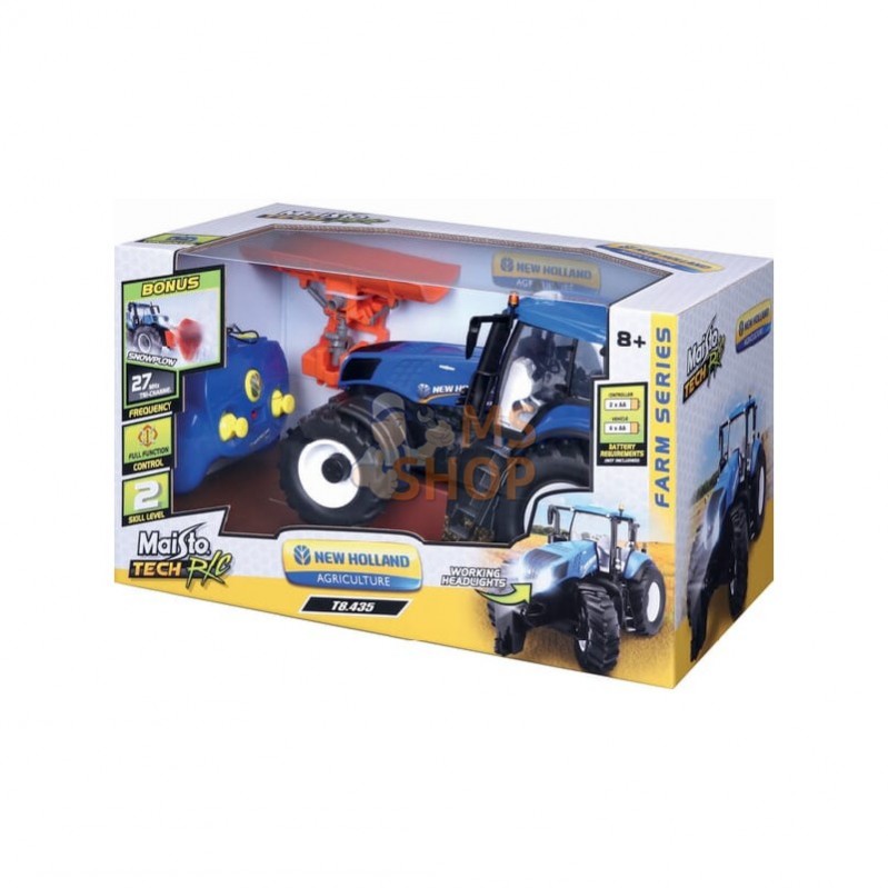 MA82303; MAISTO; New Holland T8.320 avec chasse-neige RC 1:16; pièce detachée