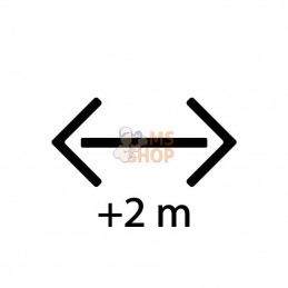 4123001290; LELY; Axe L=2349mm Lely; pièce detachée