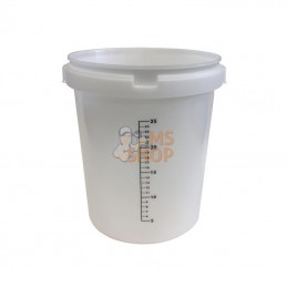 KUI003001101; GRIPLINE; Cuve 30L neutre avec graduations; pièce detachée
