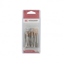 KR931650RVSP010; KRAMP BLISTER; Vis hexagon M10x50 inox (10x); pièce detachée