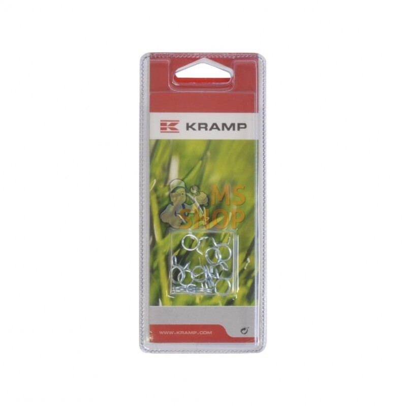 KGFGP453832P010; KRAMP BLISTER; Collier de serrage 7mm (10x); pièce detachée KGFGP453832P010; KRAMP BLISTER; Collier de serrage 7mm (10x); pièce detachée