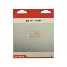 KR488351488352P002; KRAMP BLISTER; Fiche 3 pôles plastique; pièce detachée