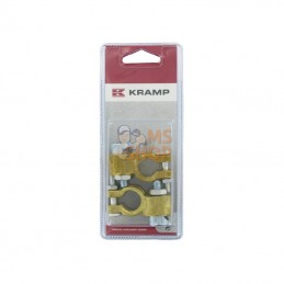 KR482063482064P002; KRAMP BLISTER; Jeu bornes pol. batt. +/-ø16mm; pièce detachée