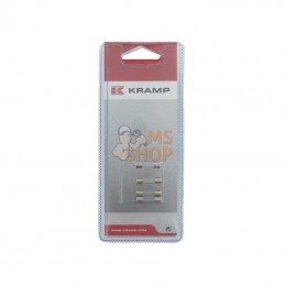 KRSI23505P004; KRAMP BLISTER; Fusible verre 5x20 - 3 A (4x); pièce detachée