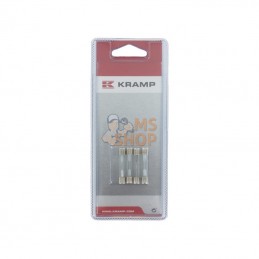 KRSI23515P004; KRAMP BLISTER; Fusible verre 6.3x32 - 5 A (4x); pièce detachée