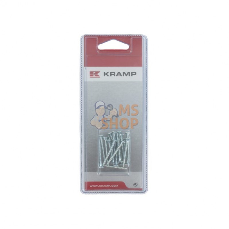 KRSPS330P020; KRAMP BLISTER; Vis p.pann.agglom. 3x30 (20x); pièce detachée KRSPS330P020; KRAMP BLISTER; Vis p.pann.agglom. 3x30 (20x); pièce detachée