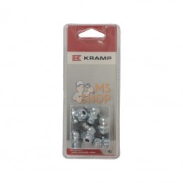 KRGN1490P006; KRAMP BLISTER; Graisseur 1/4" - 90° (x6); pièce detachée