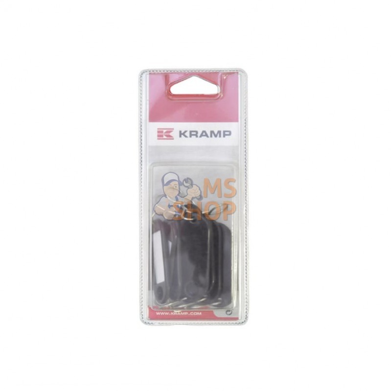 KRHG1000ZWP010; KRAMP BLISTER; Porte-clefs noir étiquette; pièce detachée KRHG1000ZWP010; KRAMP BLISTER; Porte-clefs noir étiquette; pièce detachée