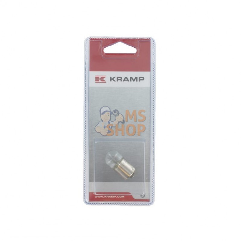 KRGL2415P001; KRAMP BLISTER; Ampoule 24V 5W BA15s; pièce detachée KRGL2415P001; KRAMP BLISTER; Ampoule 24V 5W BA15s; pièce detachée