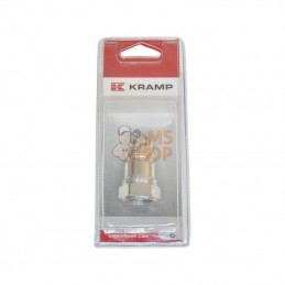 KRNV12GASMP001; KRAMP BLISTER; Raccord rapide M 1/2" BSP; pièce detachée