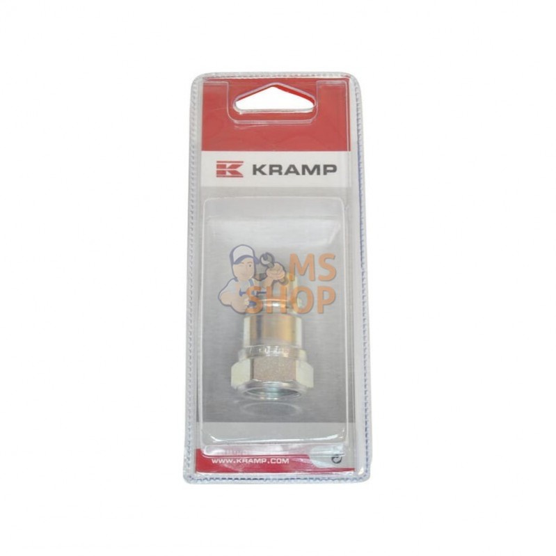 KRNV12GASMP001; KRAMP BLISTER; Raccord rapide M 1/2" BSP; pièce detachée KRNV12GASMP001; KRAMP BLISTER; Raccord rapide M 1/2" BSP; pièce detachée