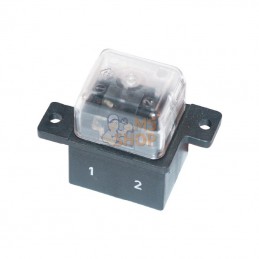 KRSI150000P001; KRAMP BLISTER; Support de fusible 2-p; pièce detachée