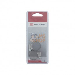 KRRVS1524P002; KRAMP BLISTER; Colliers serrage Inox 15x24mm; pièce detachée