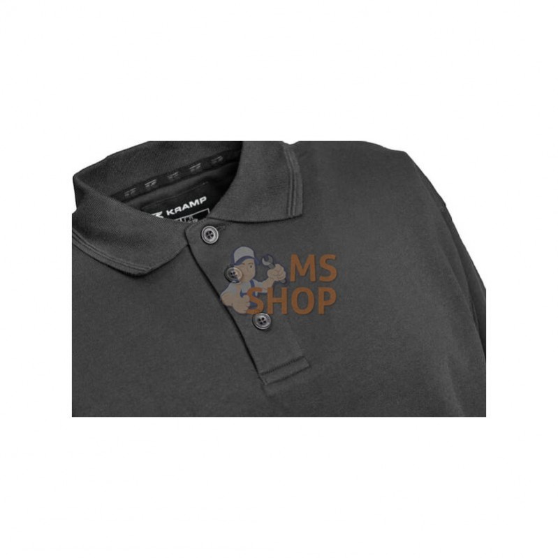 KW106930501056; KRAMP; polo sweat-shirt noir 2XL; pièce detachée