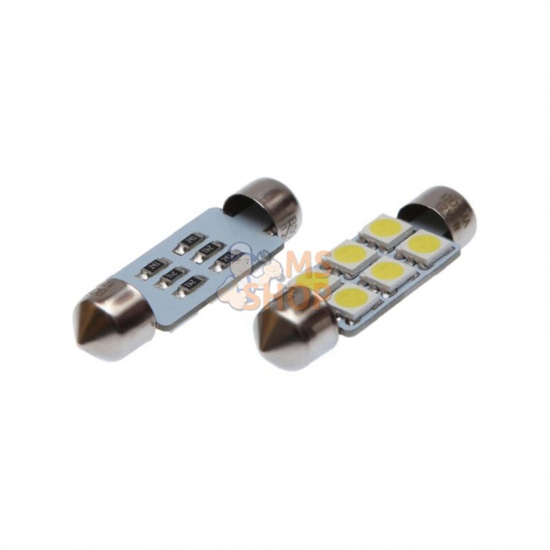 GL249466000P02; KRAMP; Bulb Led, 24V SV8.5, white, 10X41 OFF-ROAD (2x); pièce detachée