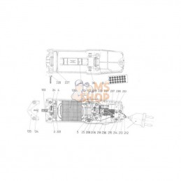 VV121645; LISTER; Circuit impr. 325W Li tondeuse; pièce detachée