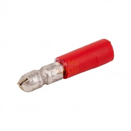 LF547; LITTELFUSE; Fiche ronde rouge; pièce detachée