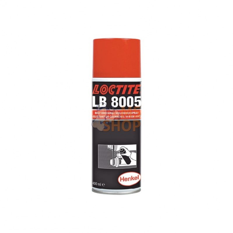 LC232294; LOCTITE; Adhérent courroies LB8005 - 400ml; pièce detachée