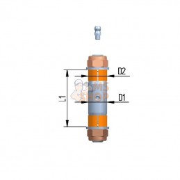 1000154EXB; LT EXTENDERBOLT; Douille conique D26x14; pièce detachée