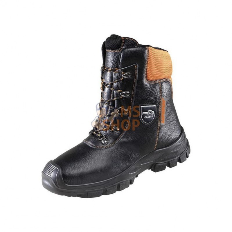 361648; LUPRIFLEX; Bottes forestières anti-coupure 48, noir/orange, Eco Hunter basic, Luprifex; pièce detachée