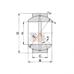 GE35FO2RS; MAC POWER; Roulement à rotule; pièce detachée