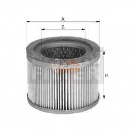C752; MANN-FILTER; Filtre à air; pièce detachée