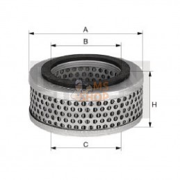 C891; MANN-FILTER; Filtre à air; pièce detachée
