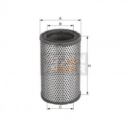 C1134; MANN-FILTER; Filtre à air; pièce detachée