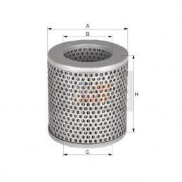 C1250; MANN-FILTER; Filtre à air; pièce detachée