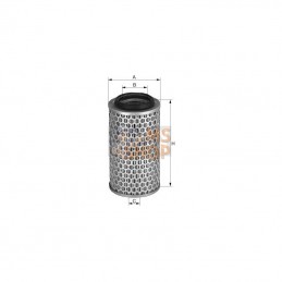 C1344; MANN-FILTER; Filtre à air; pièce detachée