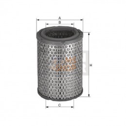 C1380; MANN-FILTER; Filtre à air; pièce detachée