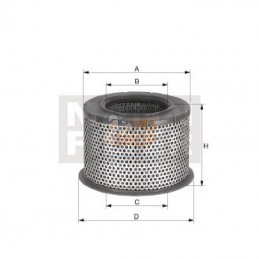 C2375; MANN-FILTER; Filtre à air; pièce detachée