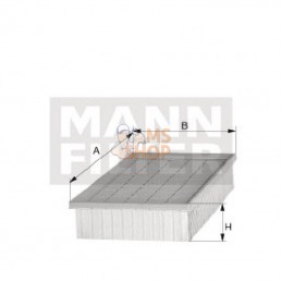 C32338; MANN-FILTER; Filtre à air M&H; pièce detachée