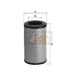 C339203; MANN-FILTER; Filtre à air; pièce detachée