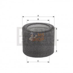 CS17110; MANN-FILTER; Filtre à air; pièce detachée